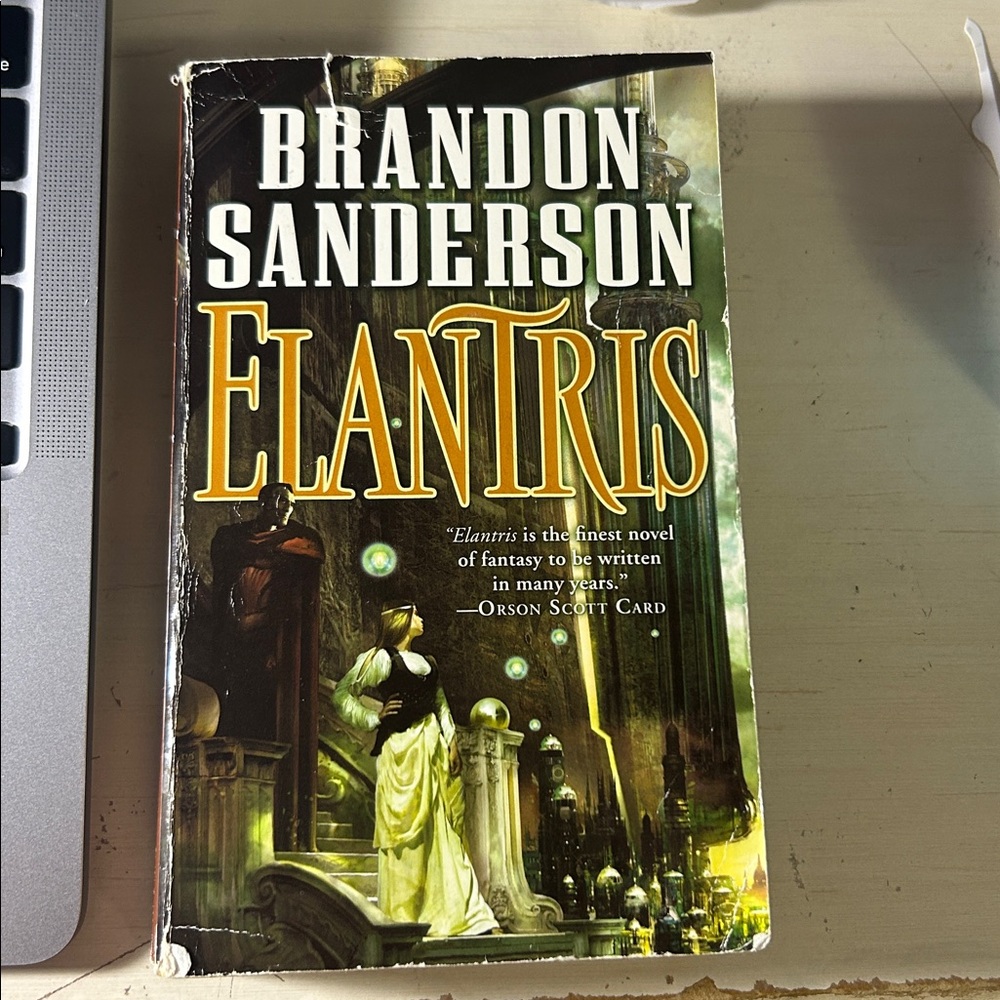 Elantris by Brandon Sanderson Paperback